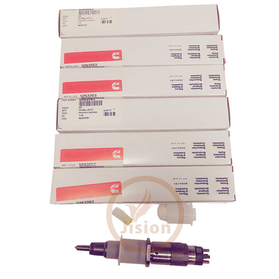 JISION New Diesel Injector 0445120231 with No. 6754-11-3100, 6754-11-3010 4945969 5263262 397637 for S6D107 PC200-8