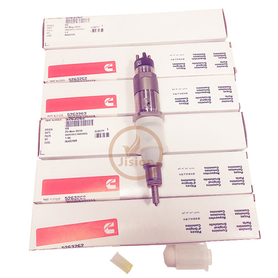 JISION New Diesel Injector 0445120231 with No. 6754-11-3100, 6754-11-3010 4945969 5263262 397637 for S6D107 PC200-8